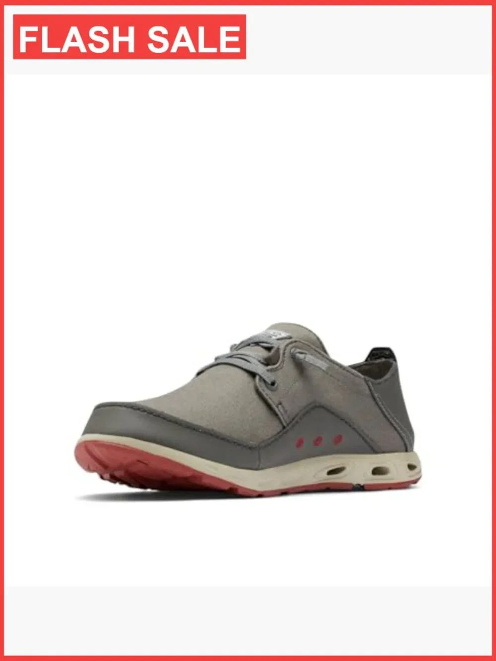 Waterproof Canvas Boat Shoe Lace-Up Lightweight Cushioned Traction
